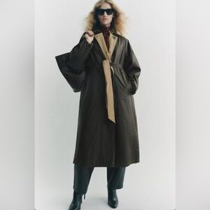 Zara Jackets Coats Nwt Zara Reversible Trench Coat Zw